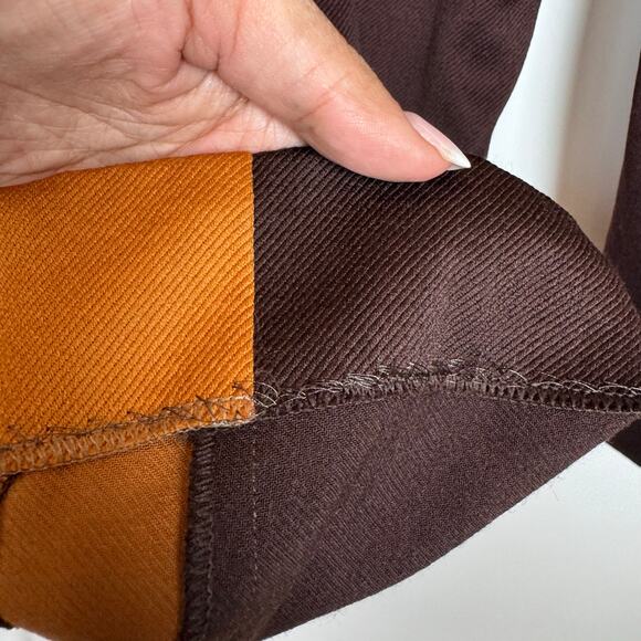 SIES MARJAN Bexley Cropped Striped Wool Twill Straight Leg Pants Size 0 - Picture 8 of 9